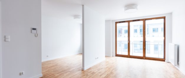 Empty new apartment interior real estate for sale or rent